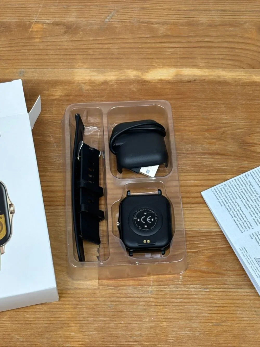 Smart Watch Fitness Tracker black Android IOS Bluetooth Unisex New